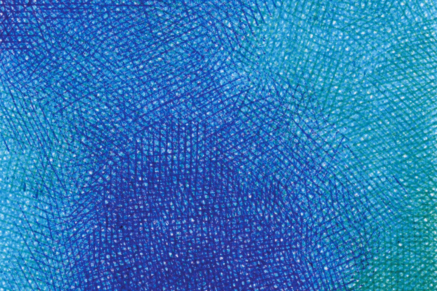 Source VII, 2024 – BIC ballpoint pens on paper – 15x15 cm - Inès de Chefdebien
