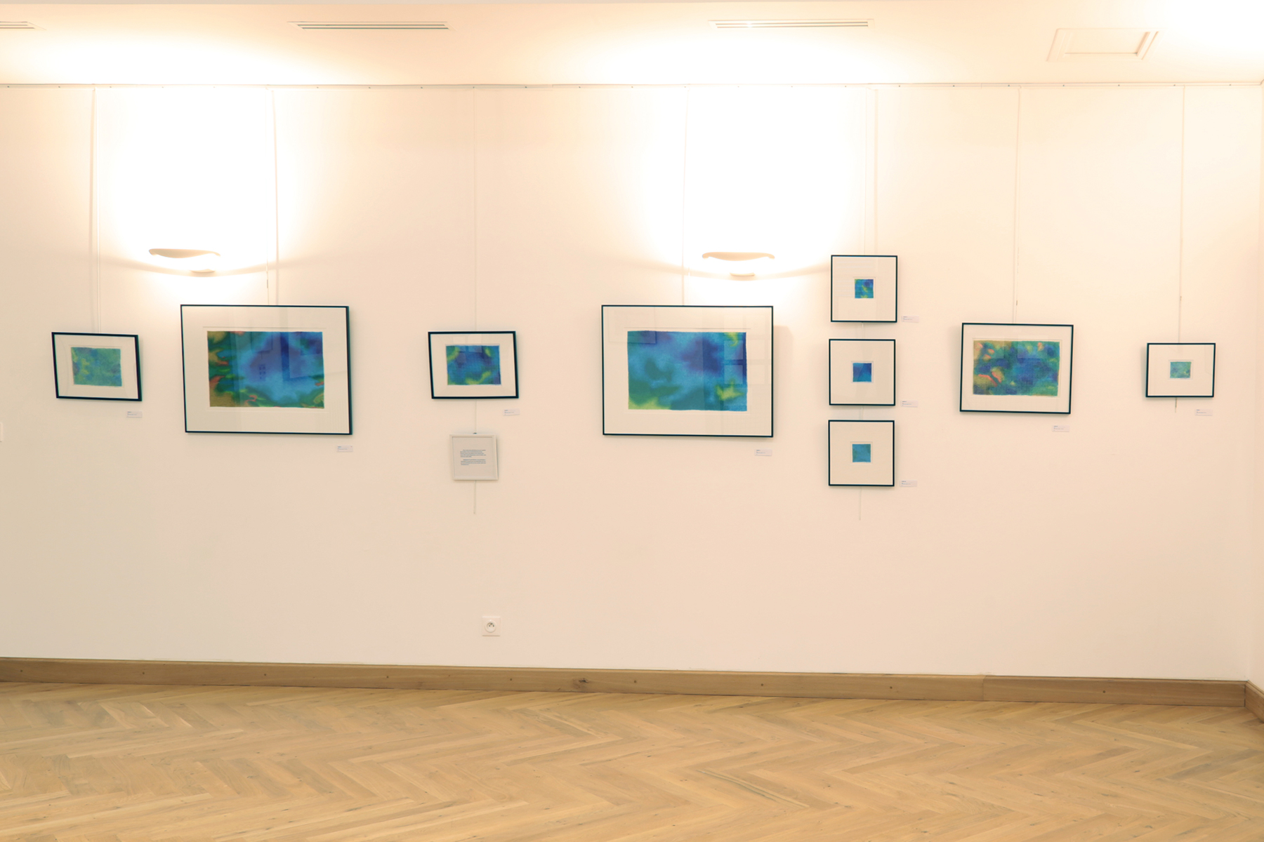 Sources – exhibition at Marland Gallery in Tonnerre, Yonne, 2024 – BIC ballpoint pens on paper – 21x28 cm - Inès de Chefdebien